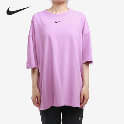 耐克女子宽松运动短袖T恤