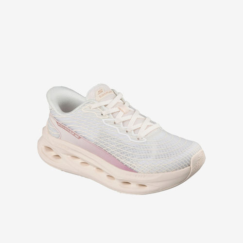 Skechers斯凯奇正品GO女透气增高包裹性支撑跑步鞋129404-OFWT