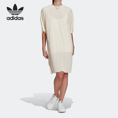 阿迪达斯正品女子运动连衣裙