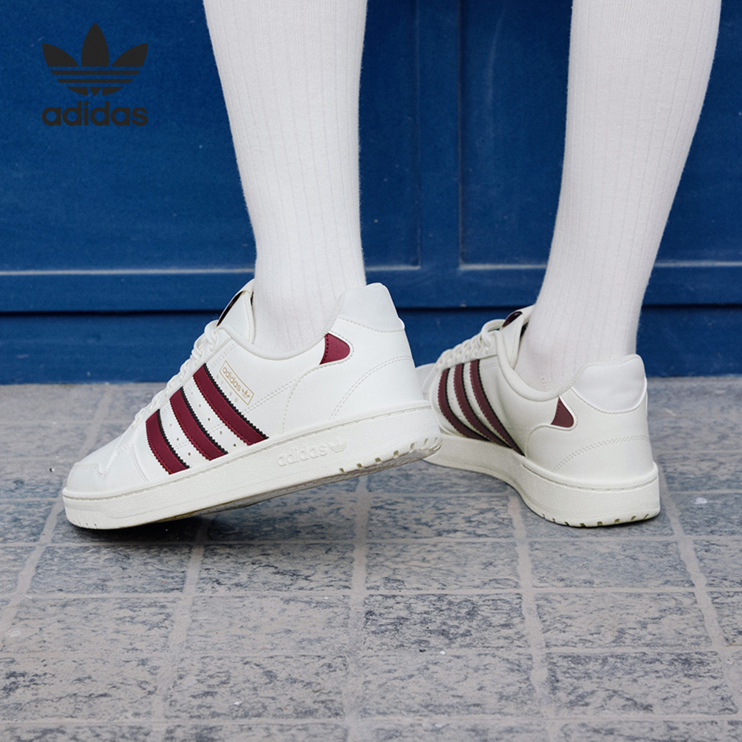 Adidas/阿迪达斯官方正品三叶草男女同款经典运动时尚板鞋JP6323