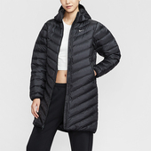 Nike 010 女士休闲连帽保暖夹克羽绒服HV5107 耐克正品 2025冬季