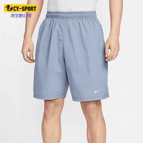 Nike/耐克正品Solo Swoosh男士运动梭织经典宽松短裤IF0619-493