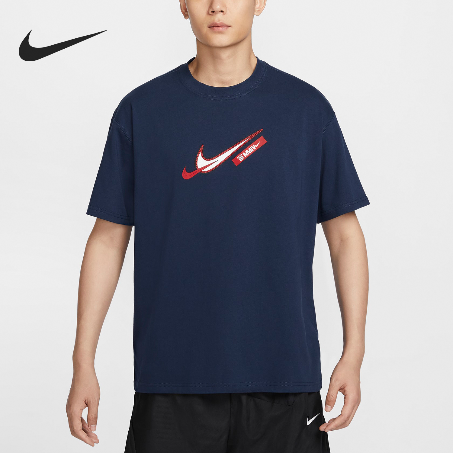 耐克男士简约运动短袖T恤