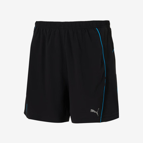 Puma/彪马正品时尚柔软亲肤男士黑蓝色经典速干运动短裤527255-98