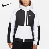 耐克正品 日常连帽拼接保暖棉服DD6858 2025冬季 男士 100 款 Nike