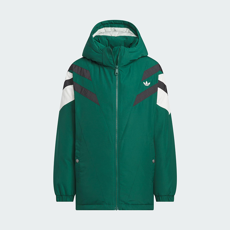 Adidas/阿迪达斯正品三叶草儿童户外宽松防风保暖羽绒服KD4062