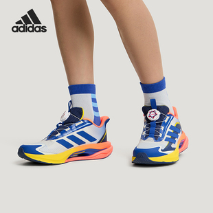 Adidas/阿迪达斯正品LIGHTDART HABU儿童轻便网面跑步鞋KH5656