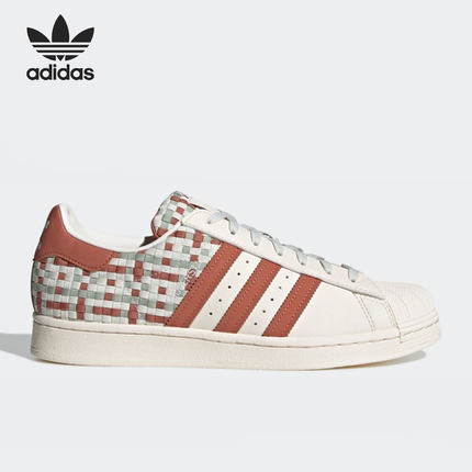 Adidas/阿迪达斯官方正品三叶草春新款男女新款贝壳头板鞋GV9230