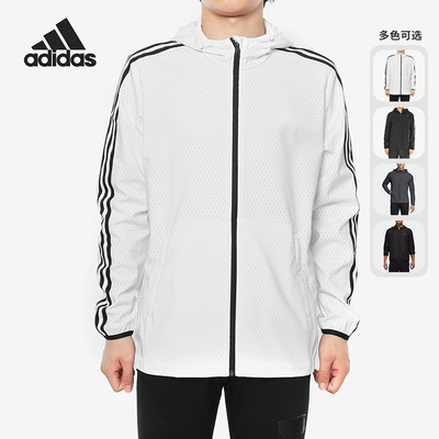 男子梭织防风夹克外套