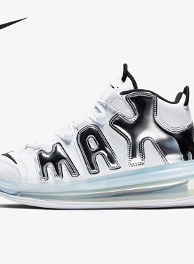 Nike/耐克正品Air More Uptempo 720男子减震篮球鞋BQ7668