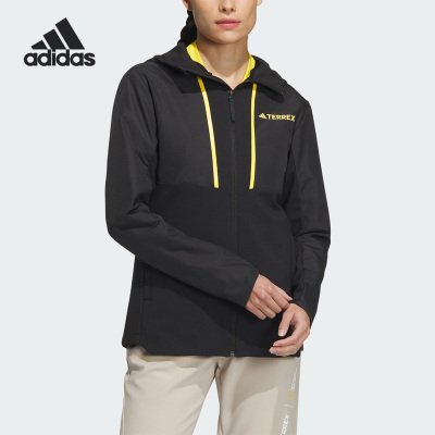 Adidas/阿迪达斯女士户外软壳衣