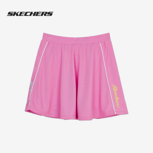 Skechers/斯凯奇正品夏季新款女童休闲针织半身短裙 L221G003