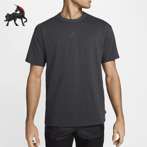 Nike/耐克正品2025秋季款男士套头针织刺绣透气短袖DO7392-060