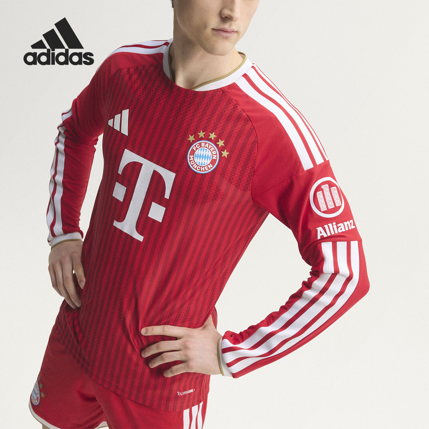 Adidas/阿迪达斯官方正品男士潮流吸汗排汗比赛运动长袖T恤KE8584