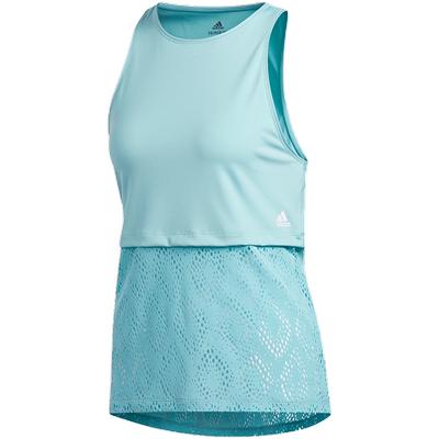 阿迪达斯女子舒适运动背心T恤