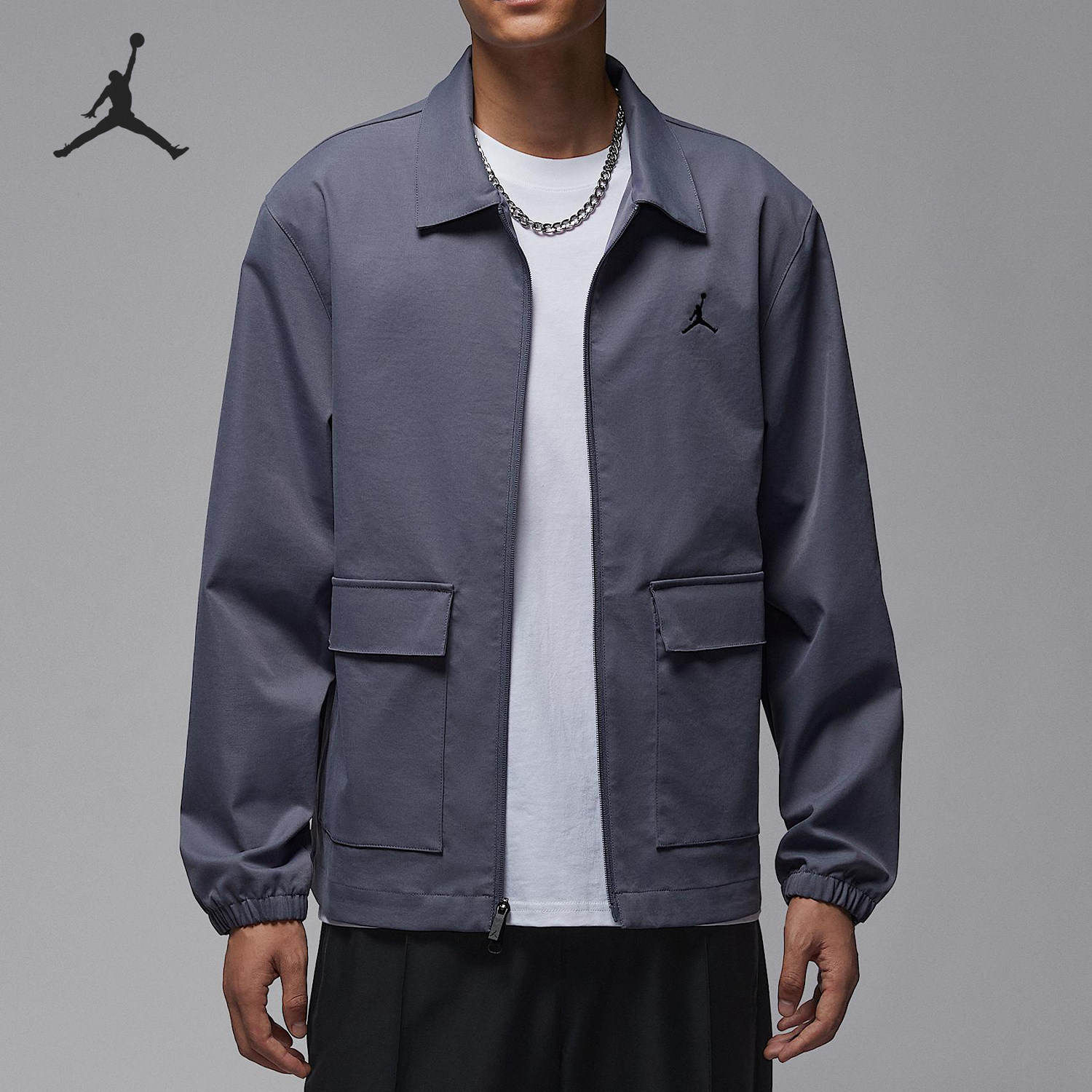 Nike/耐克官方正品JORDAN男士运动翻领拉链高尔夫外套HQ8682-075,运动服/休闲服装,运动茄克/外套,淘宝优惠券,粉丝福利购,淘宝优惠卷