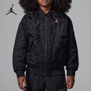立领休闲外套IB7630 JORDAN大童保暖短款 010 耐克正品 Nike