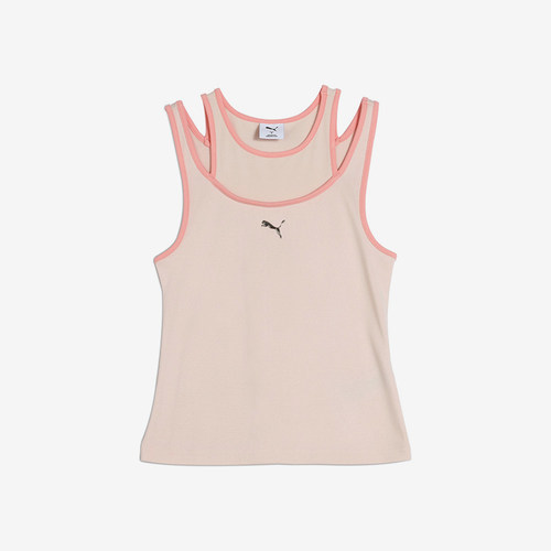 Puma/彪马正品DARE TO女士短款针织透气休闲背心633251-19