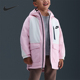 耐克正品 2025秋季 款 Nike 小童日常连帽耐穿拼接外套IR0021 663