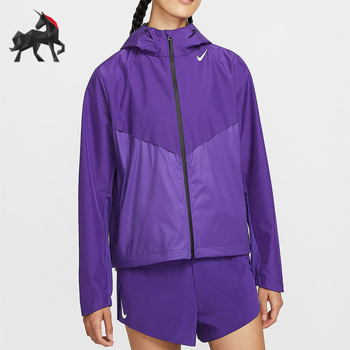 Nike/耐克正品AeroSwift女士连帽跑步透气马拉松外套FZ3397-547