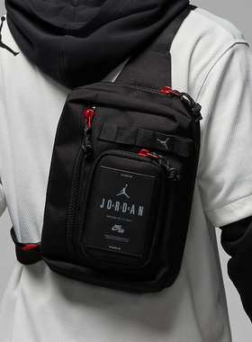 Nike/耐克正品JORDAN男女简约便携休闲运动斜挎包FV2601-010