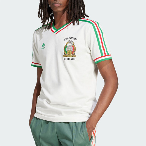 阿迪达斯男士足球训练透气球衣