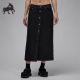 010 Jordan女士中腰纽扣舒适休闲牛仔半身裙FV7096 Nike 耐克正品