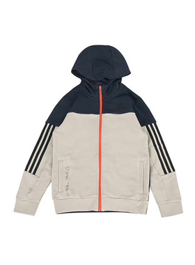 Adidas/阿迪达斯正品新款小童简约休闲日常外套JN9573