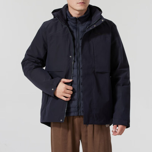 Jack wolfskin/狼爪正品柔软男士三合一冲锋衣A62258-C0413