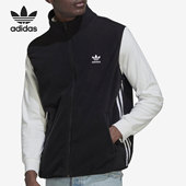 HK7392 三叶草男子毛绒保暖运动背心马甲 Adidas 阿迪达斯正品