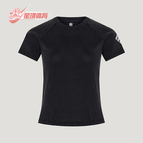 Adidas/阿迪达斯正品女士时尚经典套头圆领休闲短袖T恤KY7861