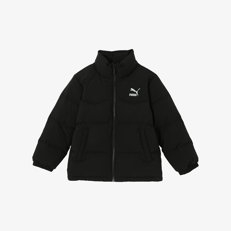 彪马儿童立领户外休闲保暖羽绒服