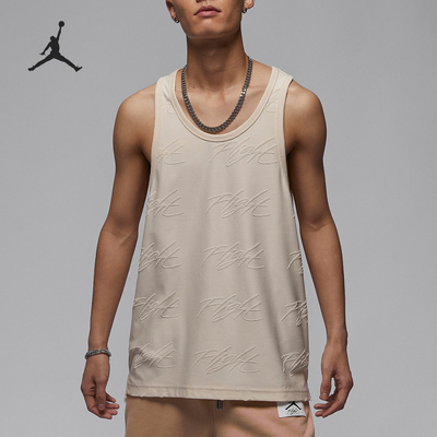 Nike/耐克正品JORDAN男士新款圆领宽松无袖背心FN4640-203