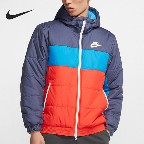 耐克男子梭织运动棉服