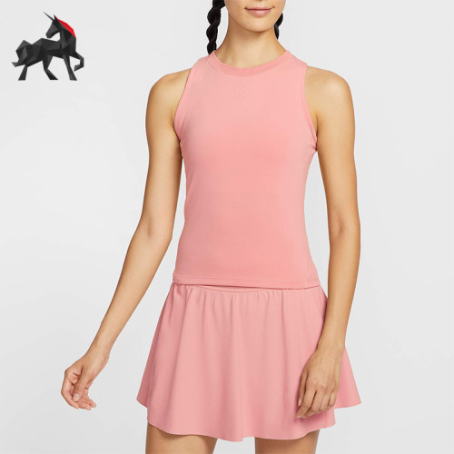 Nike/耐克正品AS W NKCT DF女士针织无袖户外运动背心FZ6658-618