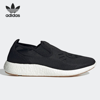 阿迪达斯三叶草男子缓震运动鞋