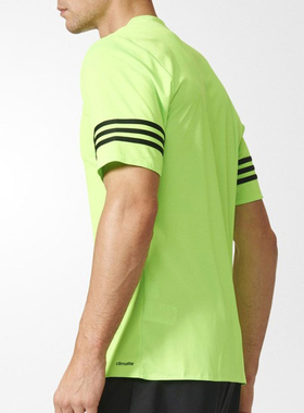 Adidas/阿迪达斯正品夏新款运动休闲男子透气短袖T恤 AZ0145