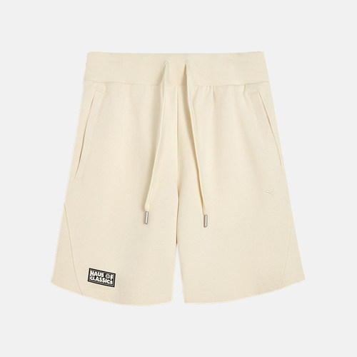 Puma/彪马正品夏季男女徽章抽绳简约轻盈经典短裤631562-87