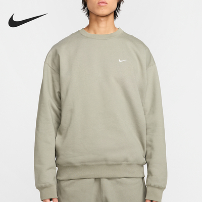 Nike/耐克正品新款男士针织轻盈简约时尚圆领卫衣DX1361-320