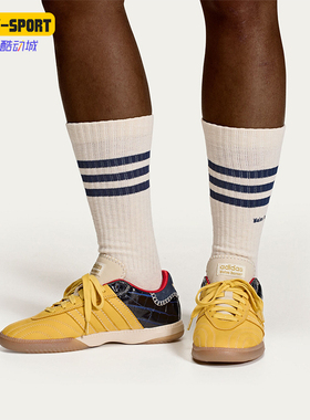 Adidas/阿迪达斯正品三叶草男女时尚经典拼接德训鞋IH8407