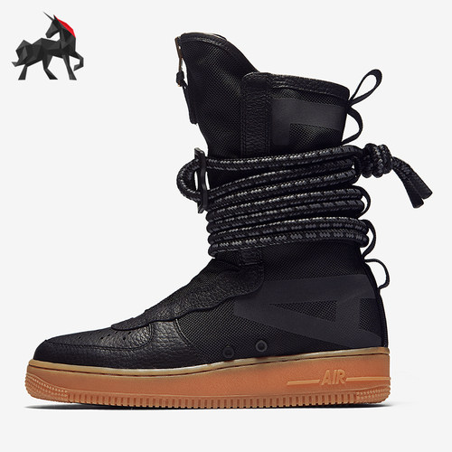 Nike/耐克正品F AF1 HIGH女士经典复古高帮板鞋AA3965-001