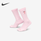 HJ9381 Nike 男女运动刺绣印花长筒袜一双装 新款 663 耐克正品