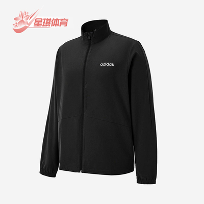 Adidas/阿迪达斯正品新款男女同款梭织运动立领夹克外套JN4913