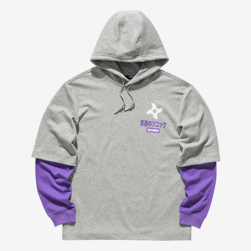 skechers正品男女通用联名款卫衣