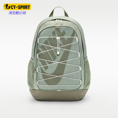 Nike/耐克正品新款男女大容量运动休闲经典绑带双肩包HJ8200-370