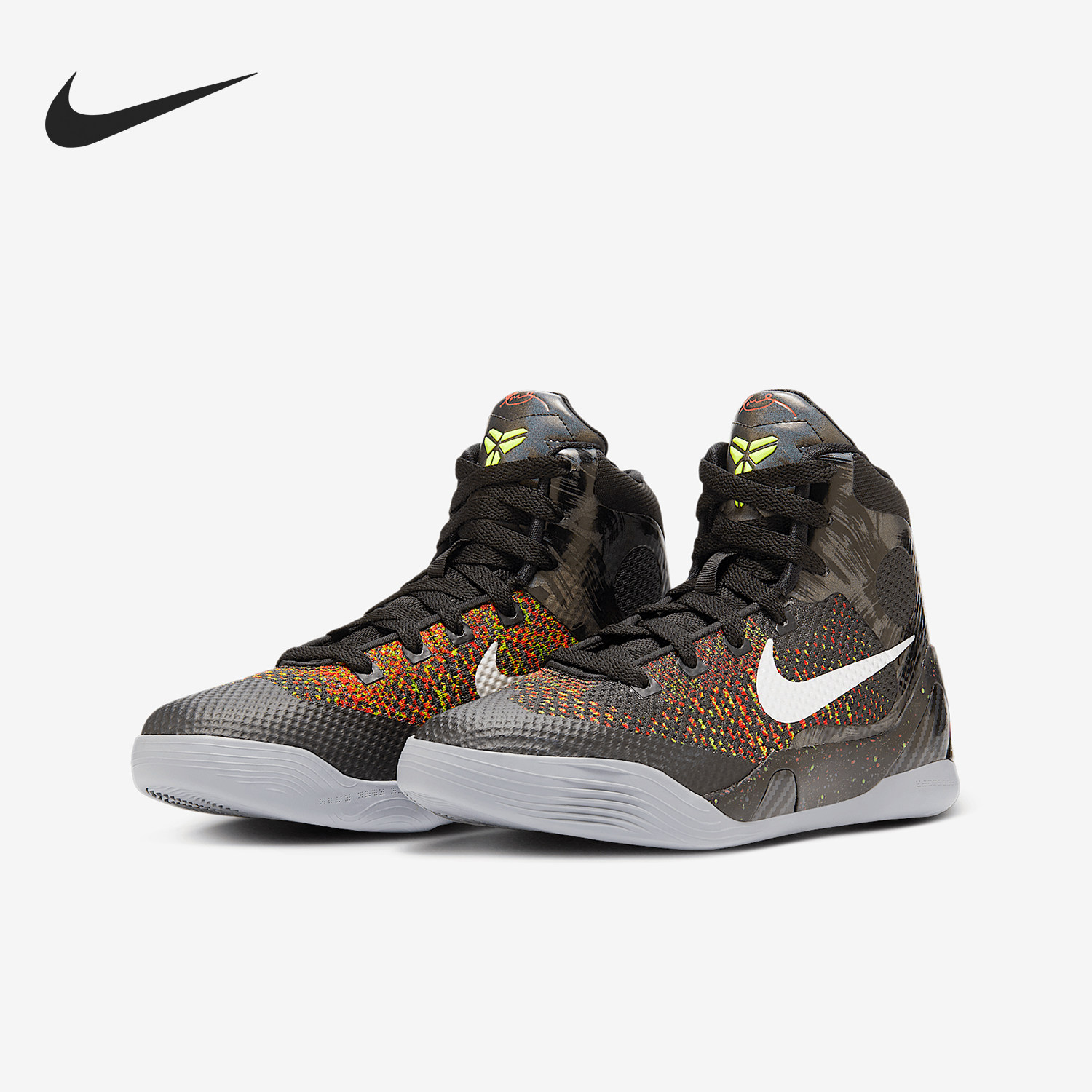 Nike/耐克正品Kobe IX Elite儿童高帮耐磨经典篮球鞋HJ9446-001