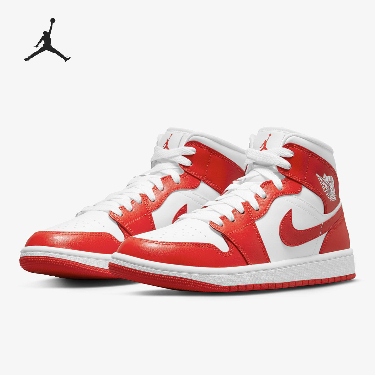Nike/耐克正品Jordan 1 Mid AJ1 女子运动休闲篮球鞋 BQ6472-116,运动鞋new,篮球鞋,淘宝优惠券,粉丝福利购,淘宝优惠卷
