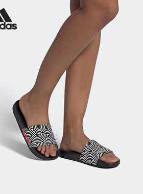 Adidas/阿迪达斯正品当季新款女子透气舒适运动耐磨拖鞋FX1200