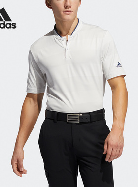 Adidas/阿迪达斯正品新款男子高尔夫休闲短袖POLO衫GL4641