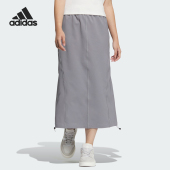 女士宽松反光时尚 新款 休闲半身裙JM6215 阿迪达斯正品 Adidas